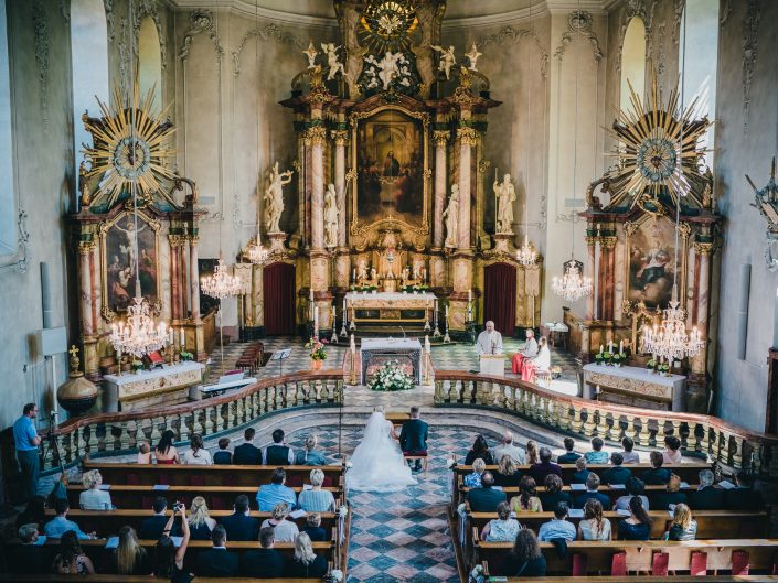 Hochzeit in Weiß